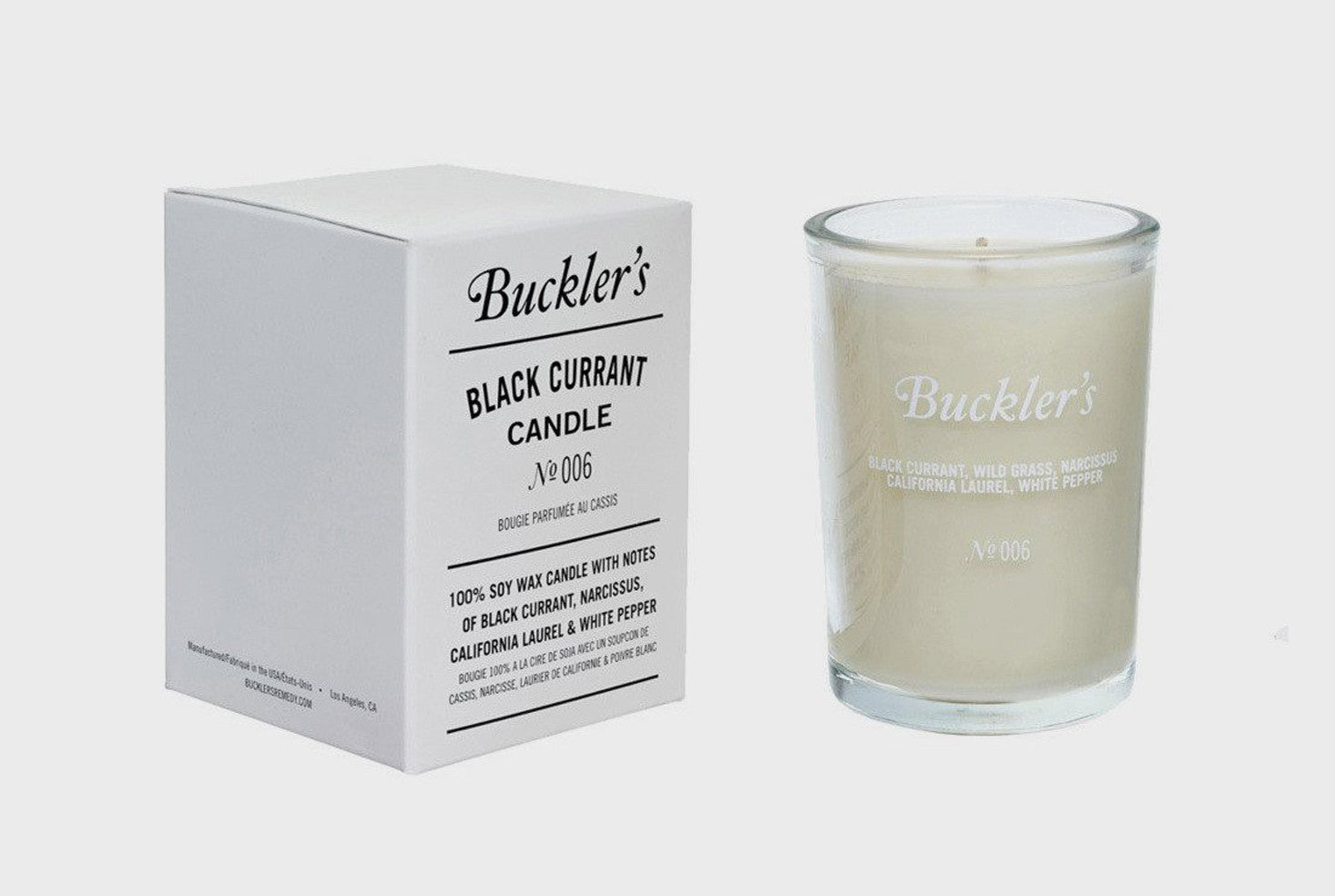 Introducing Buckler's Candles